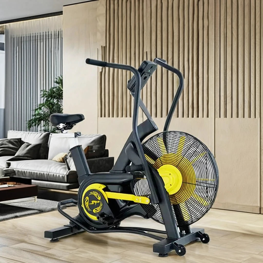 New Indoor Cycling Exercise Magnetic Bike Fitness Gym Equipment Airbike Commercial Exercise Fan Bike Air Bike