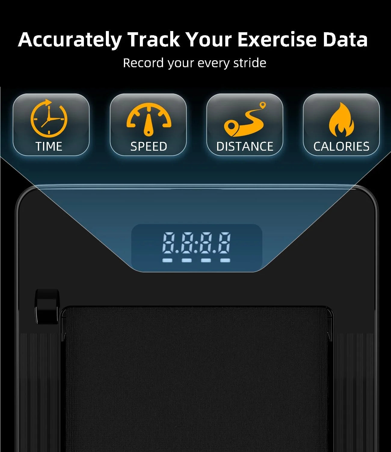 Walking Mat - under Desk Treadmill, Home/Office Treadmill, Portable Treadmill, under Desk Walking Mat Treadmill with Remote Cont