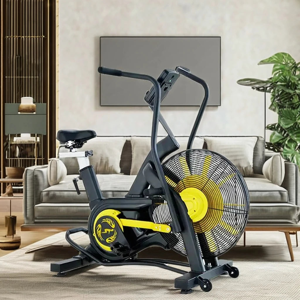 New Indoor Cycling Exercise Magnetic Bike Fitness Gym Equipment Airbike Commercial Exercise Fan Bike Air Bike