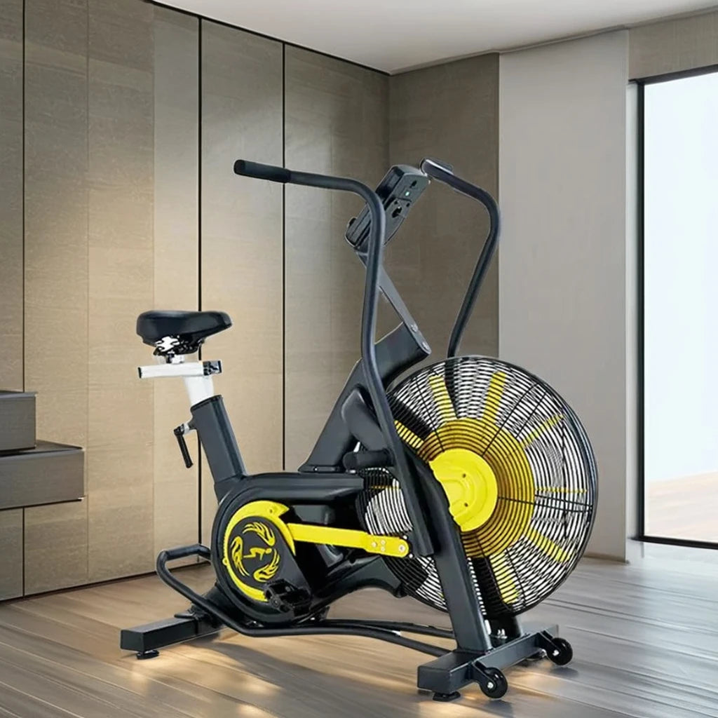New Indoor Cycling Exercise Magnetic Bike Fitness Gym Equipment Airbike Commercial Exercise Fan Bike Air Bike
