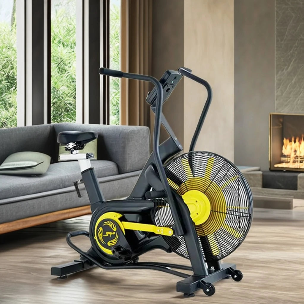 New Indoor Cycling Exercise Magnetic Bike Fitness Gym Equipment Airbike Commercial Exercise Fan Bike Air Bike